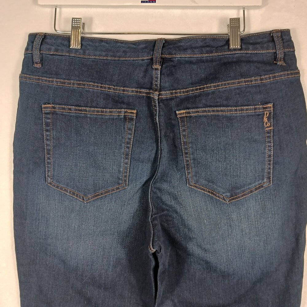 Denim & Company 14P, Denim Jeans, Straight Leg - Picture 9 of 16